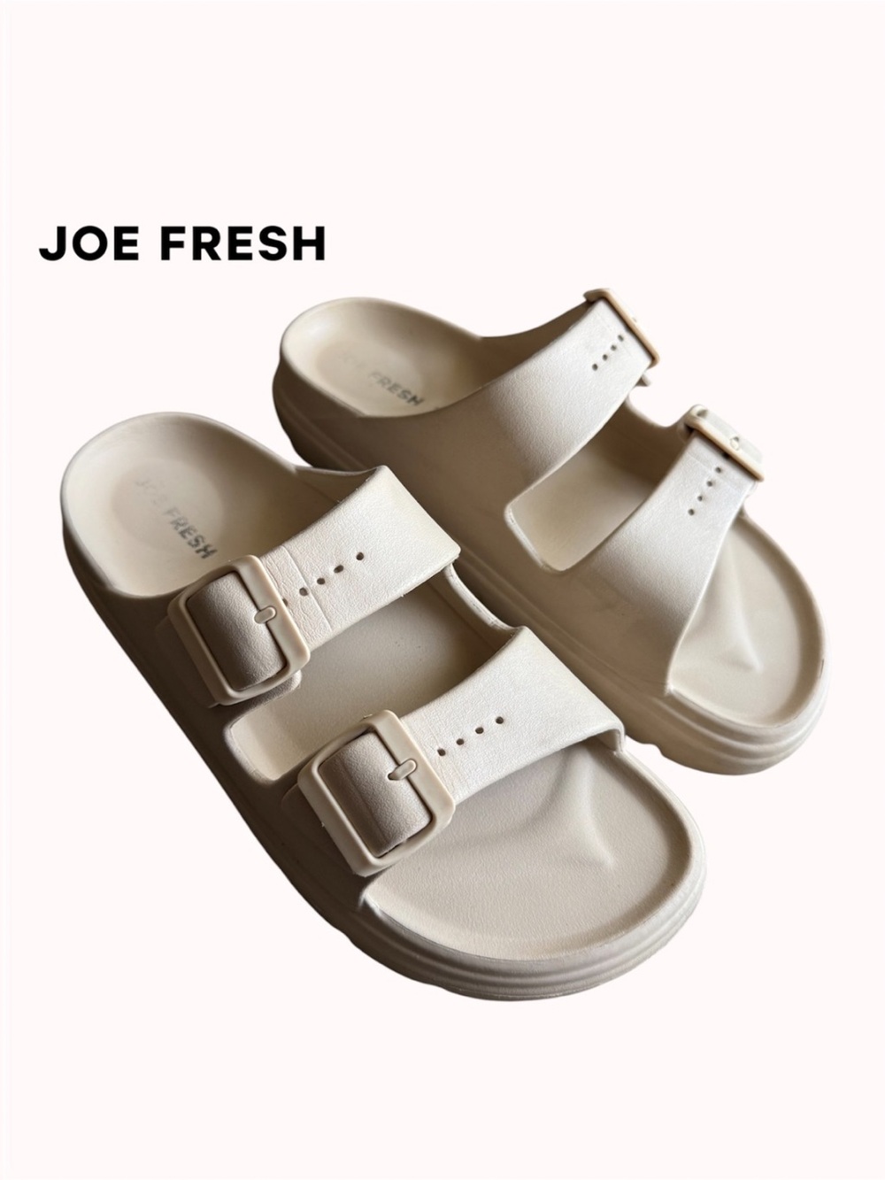 Joe Fresh buckle slides